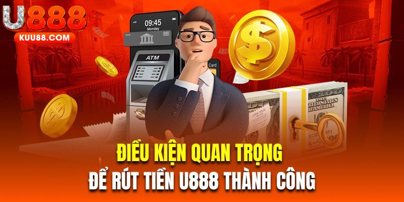 Tìm hiểu điều kiện rút tiền U888